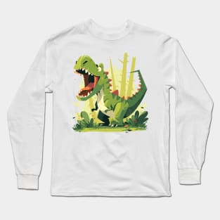 cute dino Long Sleeve T-Shirt